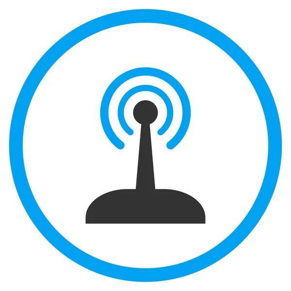 Icono de joystick de control de radio — Vector de stock