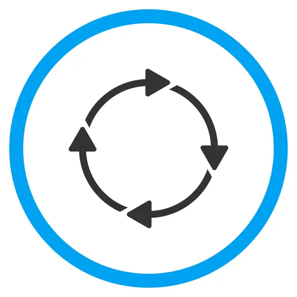Icono de flechas de rotación — Vector de stock