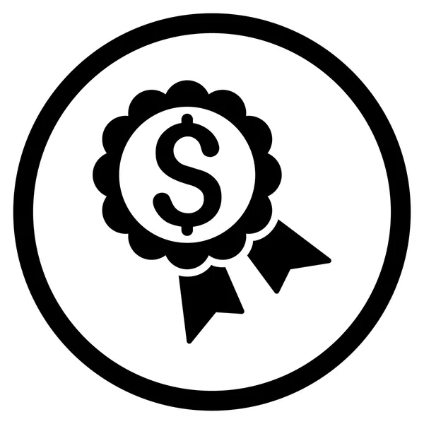 Prix de la Banque Icône — Image vectorielle