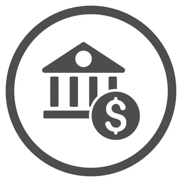 Dollar Bank Icon — Stock Vector