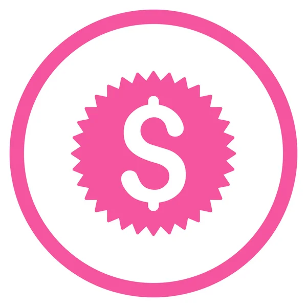 Finanční razítko ikona — Stockový vektor
