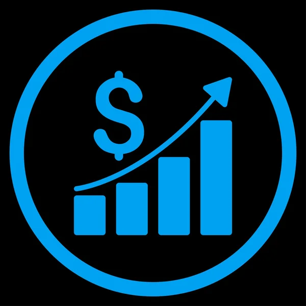 Financial Report Icon — Stock Vector