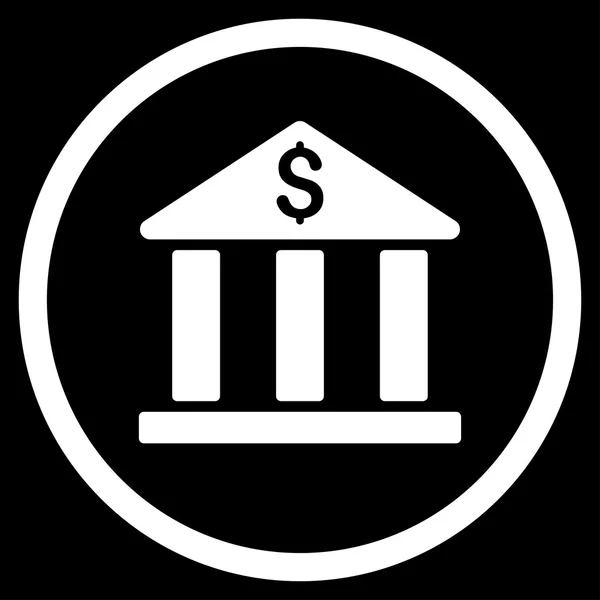 Bank Building Icon — Stock Vector