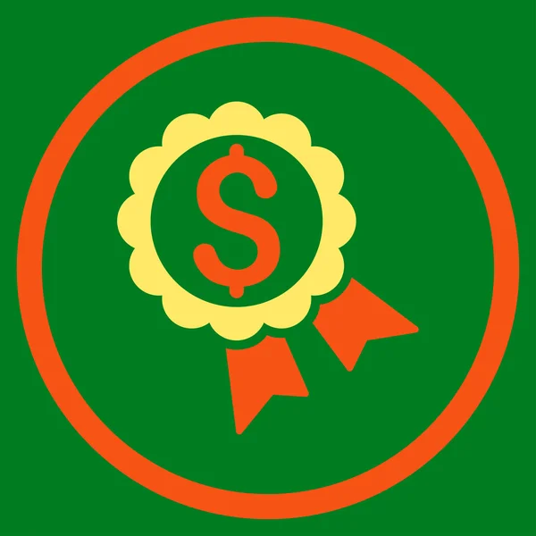 Icono del Premio Banco — Archivo Imágenes Vectoriales
