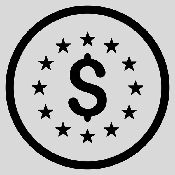 Icono de Dollar Stars — Archivo Imágenes Vectoriales