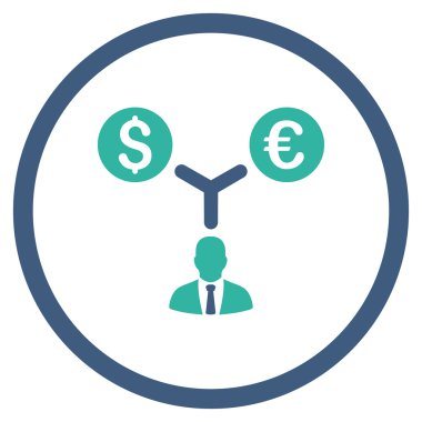 Para birimi yönetimi simgesini