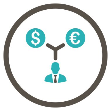 Para birimi yönetimi simgesini