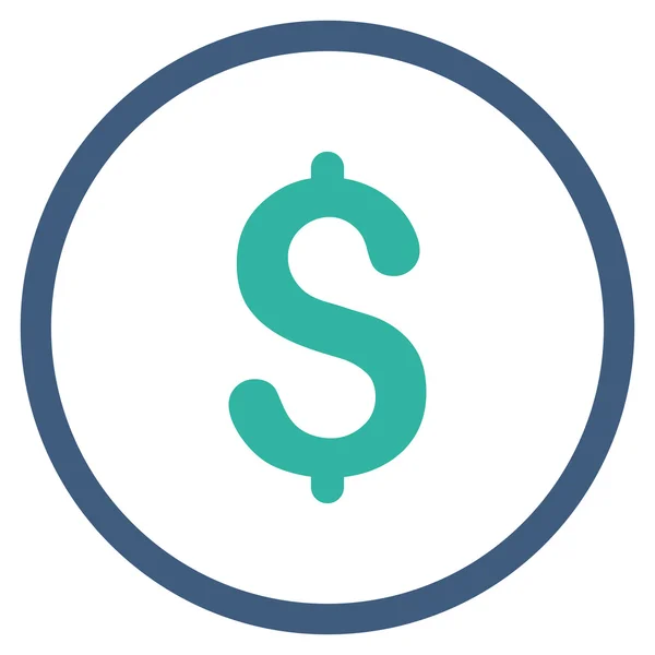 Dollar symboolpictogram — Stockvector