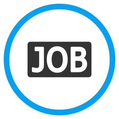 Job Text Circled Icon