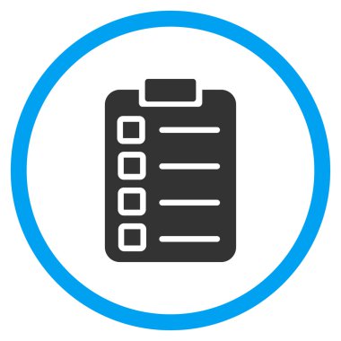 Test görevi çember simge