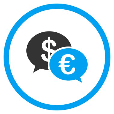 Euro ve dolar hareketleri yuvarlak simge