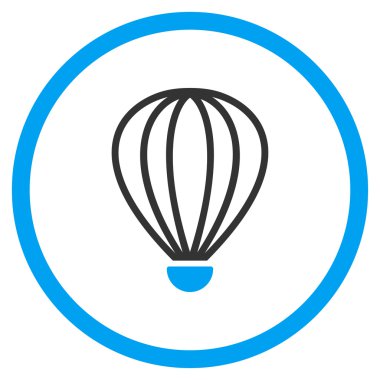 Aerostat yuvarlak simge