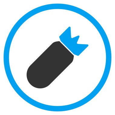 Havacılık bomba yuvarlak simge