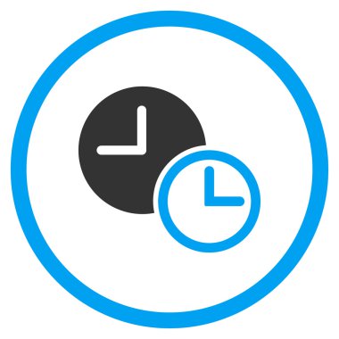 Saatler yuvarlak simge