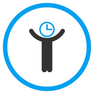 Time Manager Circled Icon