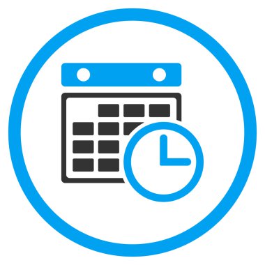 Uçus tarifesi yuvarlak simge