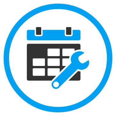 Takvim Seçenekleri yuvarlak simgesi