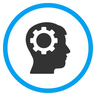 Akıl yuvarlak simge