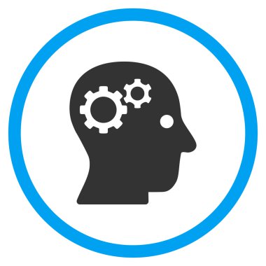 Akıl yuvarlak simge