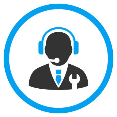 Hizmet Yöneticisi simgesini yuvarlak