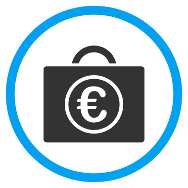 Euro Bagaj yuvarlak simge