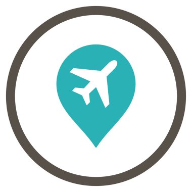 Havaalanı Marker çember simge