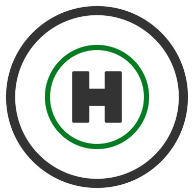 Helikopter iniş simgesini daire