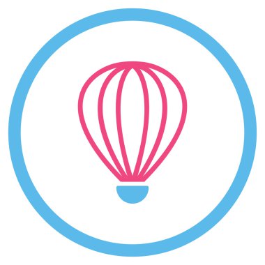 Aerostat yuvarlak simge