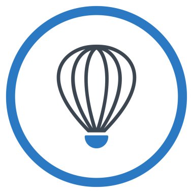 Aerostat yuvarlak simge