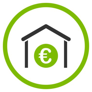 Euro garaj yuvarlak simge