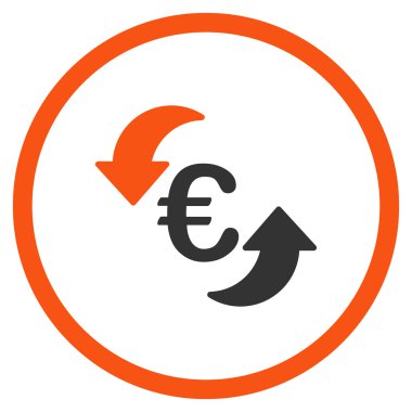 Euro yuvarlak simge Yenile