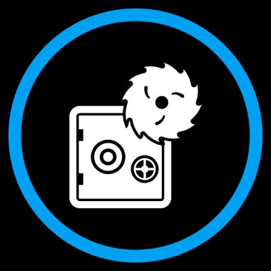 Güvenli kırılma simgesi yuvarlak