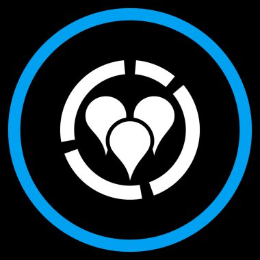 Geo diyagram simgesi yuvarlak