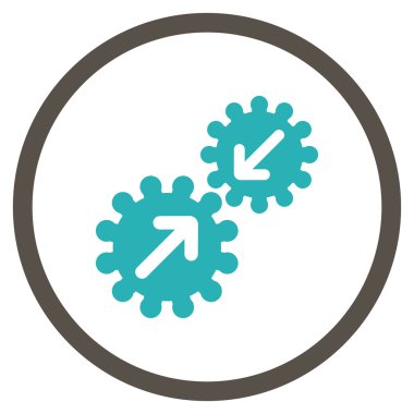 Gears entegrasyonu yuvarlak simge