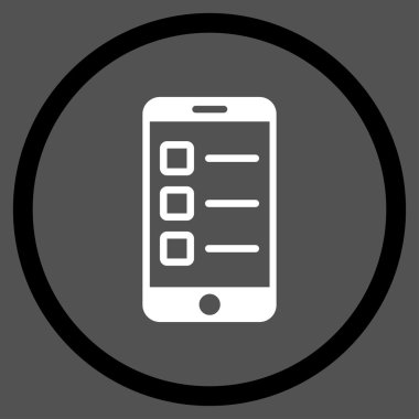 Mobil Test yuvarlak simge