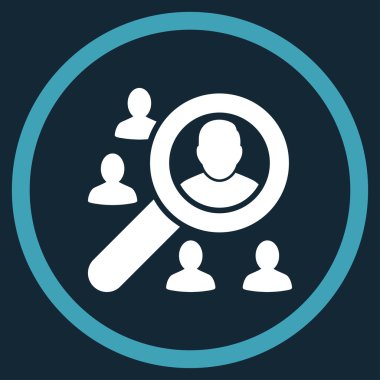 İstemci yuvarlak simgesini bulun