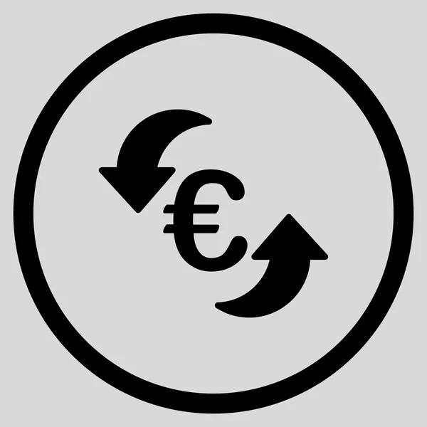 Euro-Symbol auffrischen — Stockvektor