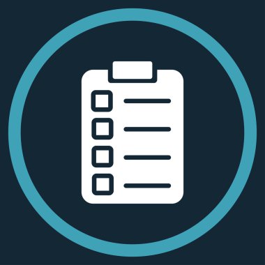 Test görevi çember simge