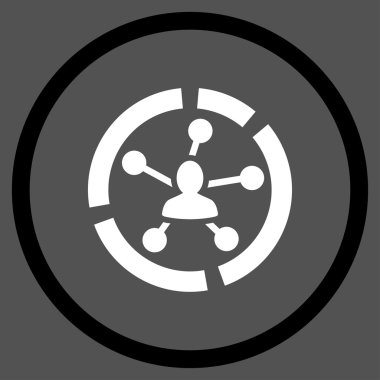 Relations Diagram Circled Icon