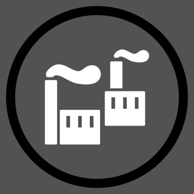 Sigara sanayi simge yuvarlak