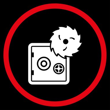 Güvenli kırılma simgesini daire