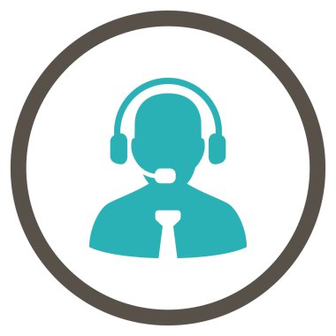 Destek Yöneticisi çember simge