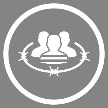 Mahkumlar çember simge