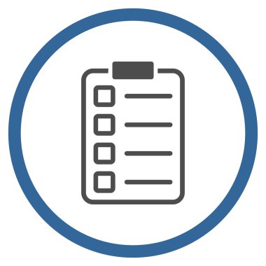 Muayene çember simge