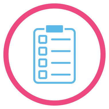 Muayene çember simge