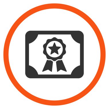 Sertifika çember simge