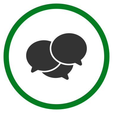 Webinar yuvarlak simge