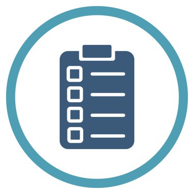 Test görevi çember simge