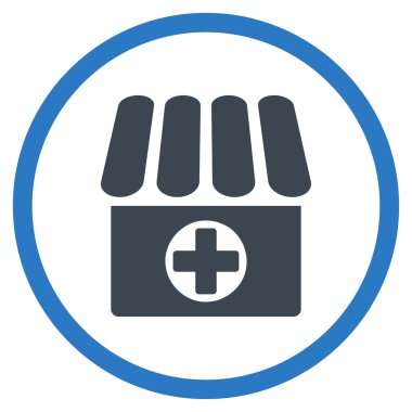 Eczane çember simge