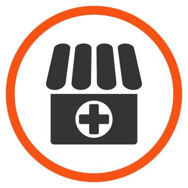 Eczane yuvarlak simge